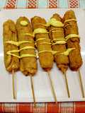 Salchichas empanadas o corn dog