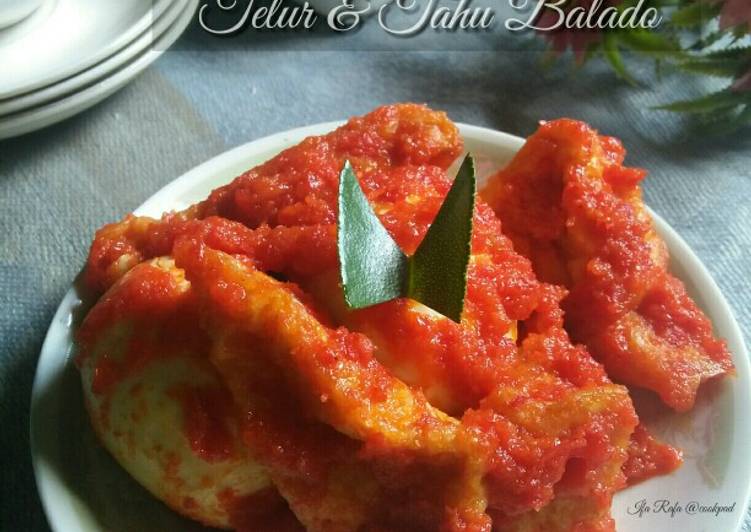 Telur & Tahu Balado