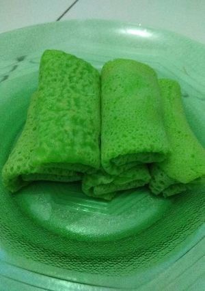 Foto resep Dadar gulung kelapa muda parut