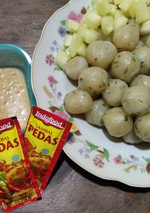 Foto resep Cilok kenyal sambal kacang