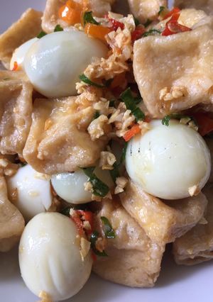 Foto resep 032. Tahu Puyuh Goreng Cabai Garam