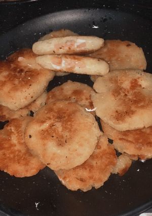 Hình của món Bánh khoai lang nhân phô mai.
