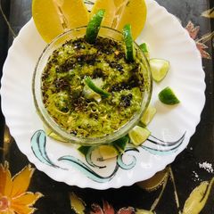 A picture of Gondhoraj Lemon chutney.