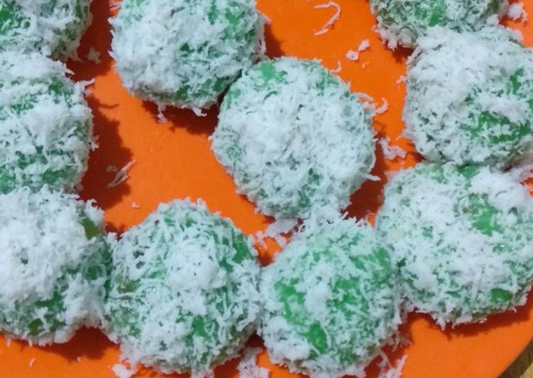 resep cara mengolah Onde onde minang/klepon