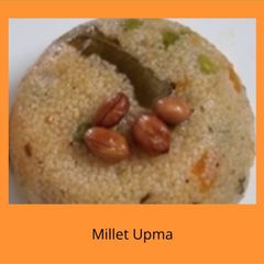A picture of Barnyard millet upma.