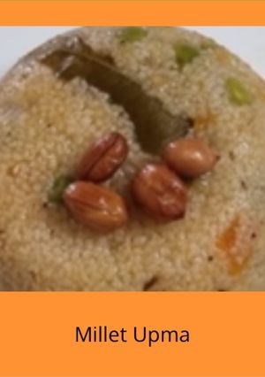 A picture of Barnyard millet upma.