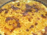 Tarta de fiambre (sin masa)
