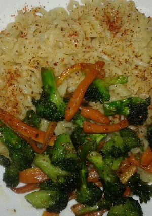 A picture of Broccoli /noodles #vegetables contest.