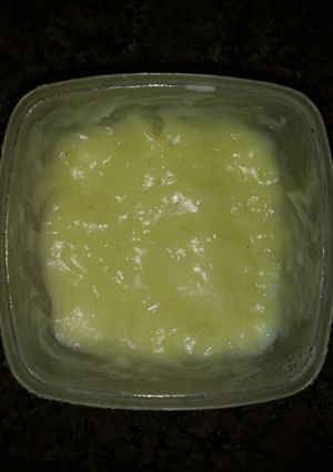Una foto de ¡Crema pastelera en menos de 4 minutos! (Microondas)