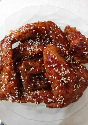 Foto resep Ayam Goreng Korea
