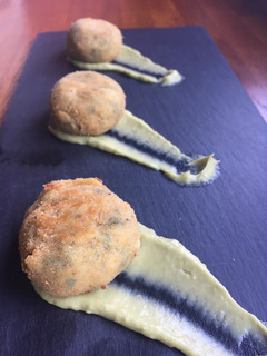 Una foto de Croquetas de espinacas