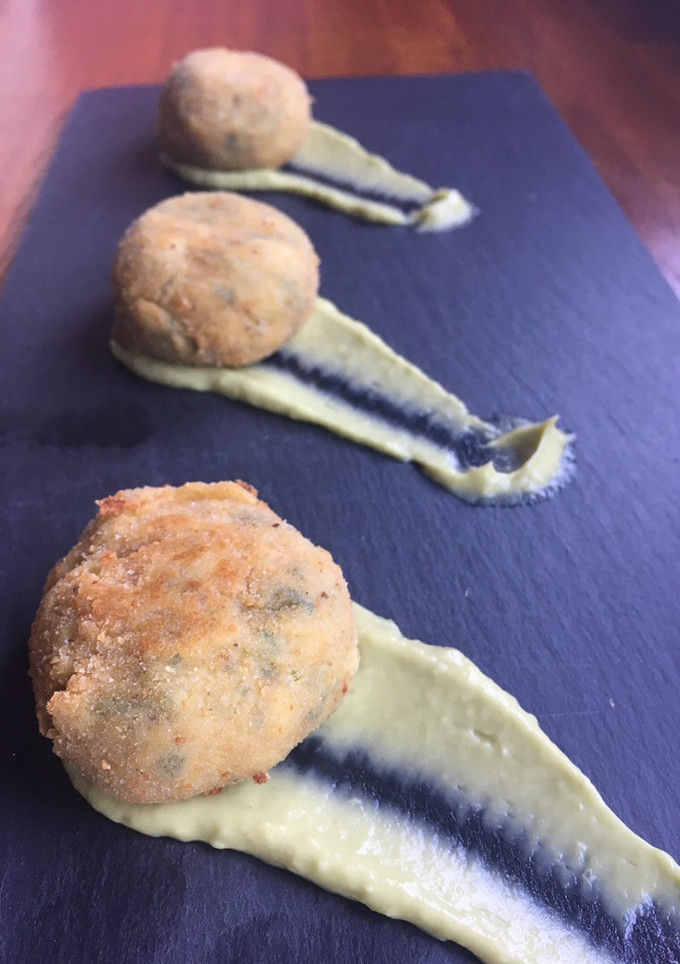 Una foto de Croquetas de espinacas