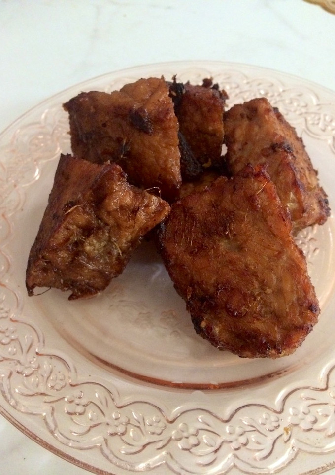 Foto resep 01. Tempe dan Tahu Bacem