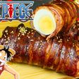 Carne asada y huevo de one piece