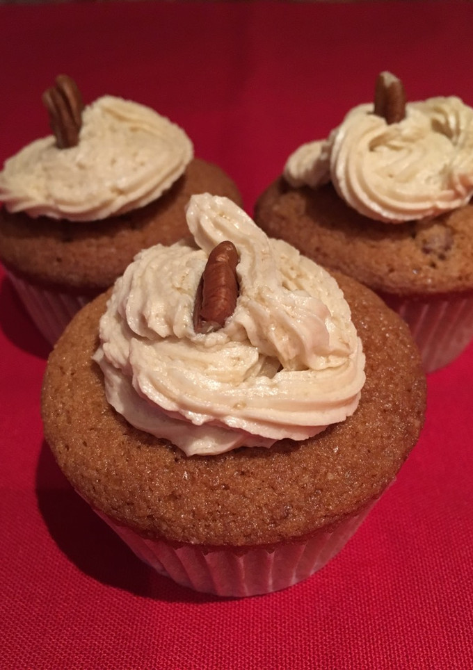 Una foto de Cupcakes de café y buttercream