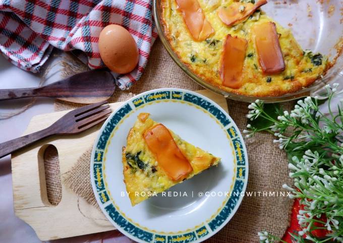 Crustless Spinach Quiche