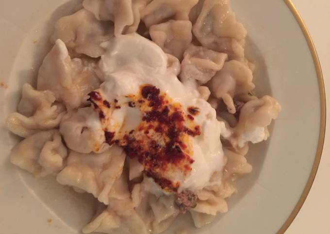 How to Prepare Super Quick Homemade Manti (Turkish Dumplings)