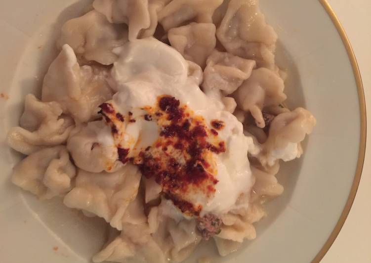 Manti (Turkish Dumplings)