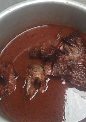 Foto resep Semur ikan asap