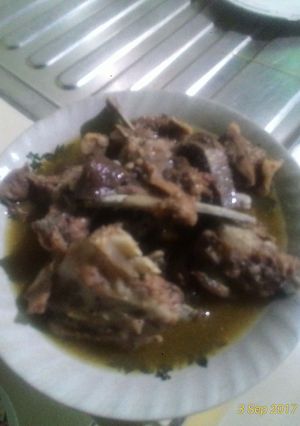 Foto resep Tumis jeroan dan tulang kambing#kita berbagi