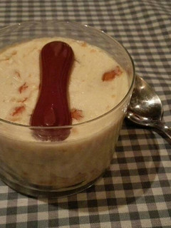 Una foto de Mousse de turrón