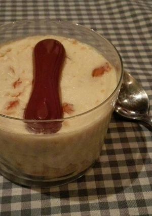 Una foto de Mousse de turrón