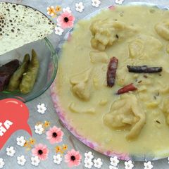 A picture of Dal pitha😋😋.