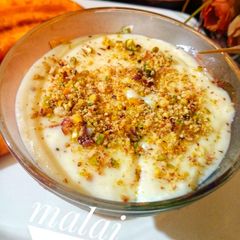 Malai rabri A picture of Malai rabri.
