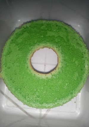 Foto resep Bolu pandan basah viral