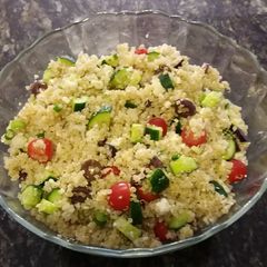A picture of Mediterranean Quinoa.