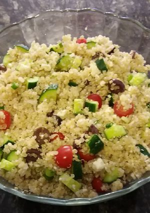 A picture of Mediterranean Quinoa.