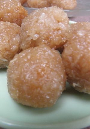 Una foto de Bombones de nueces y miel