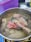 Sup tim ayam bacon (non halal)