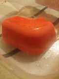 Gelatina de frutilla con leche