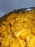 Pink pasta