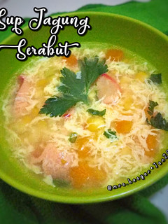 Foto resep Sup jagung serabut
