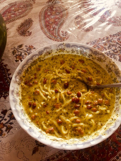 عکسی از دستور آش رشته با دوغ