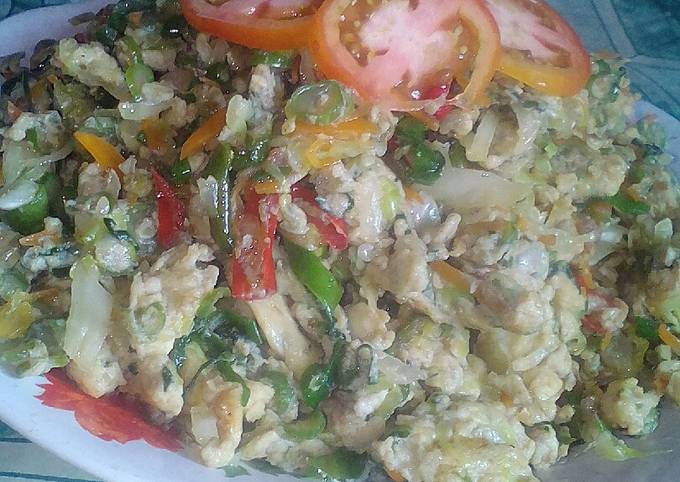 Cara Membuat Orak Arik Telur Sederhana Menu Enak