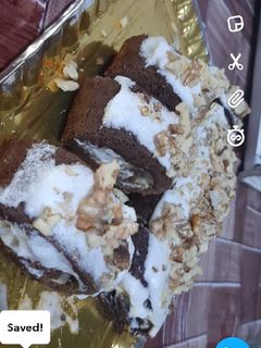 عکسی از دستور رولت خامه ای خیلی آسون و شیک😻😋