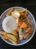 Pollo Arvejado
