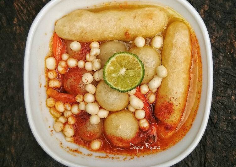 Anti Ribet, Memasak Baso Aci Kuah Sehuhah Rumahan