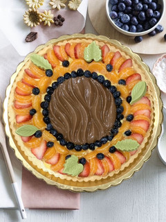 Foto di Crostata di Frutta e Cioccolato