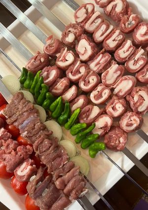 عکسی از دستور رولت کباب راسته گوسفندی
