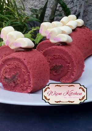Foto resep Bolu Gulung Red Velvet (3 telur)