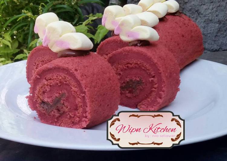 Bolu Gulung Red Velvet (3 telur)