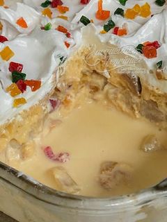 Una foto de DULCE FRÍO DE PANETTONE(Receta de Jacqueline Henriquez)