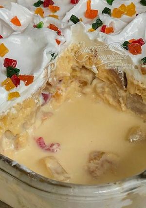 Una foto de DULCE FRÍO DE PANETTONE(Receta de Jacqueline Henriquez)
