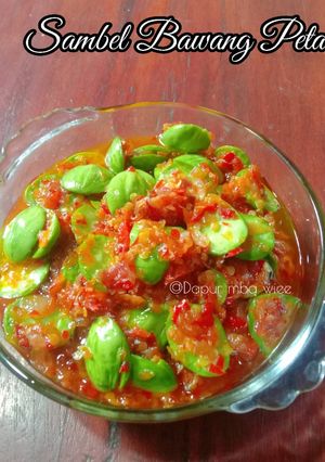 Foto resep Sambal bawang petai