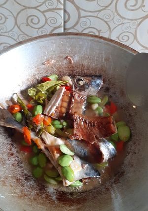 Foto resep Tumis ikan asin Pete