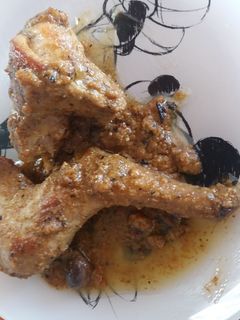 Una foto de Conejo en salmorejo